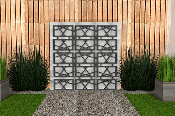 pergola metalowa w ogrodzenie czarna nowoczesna