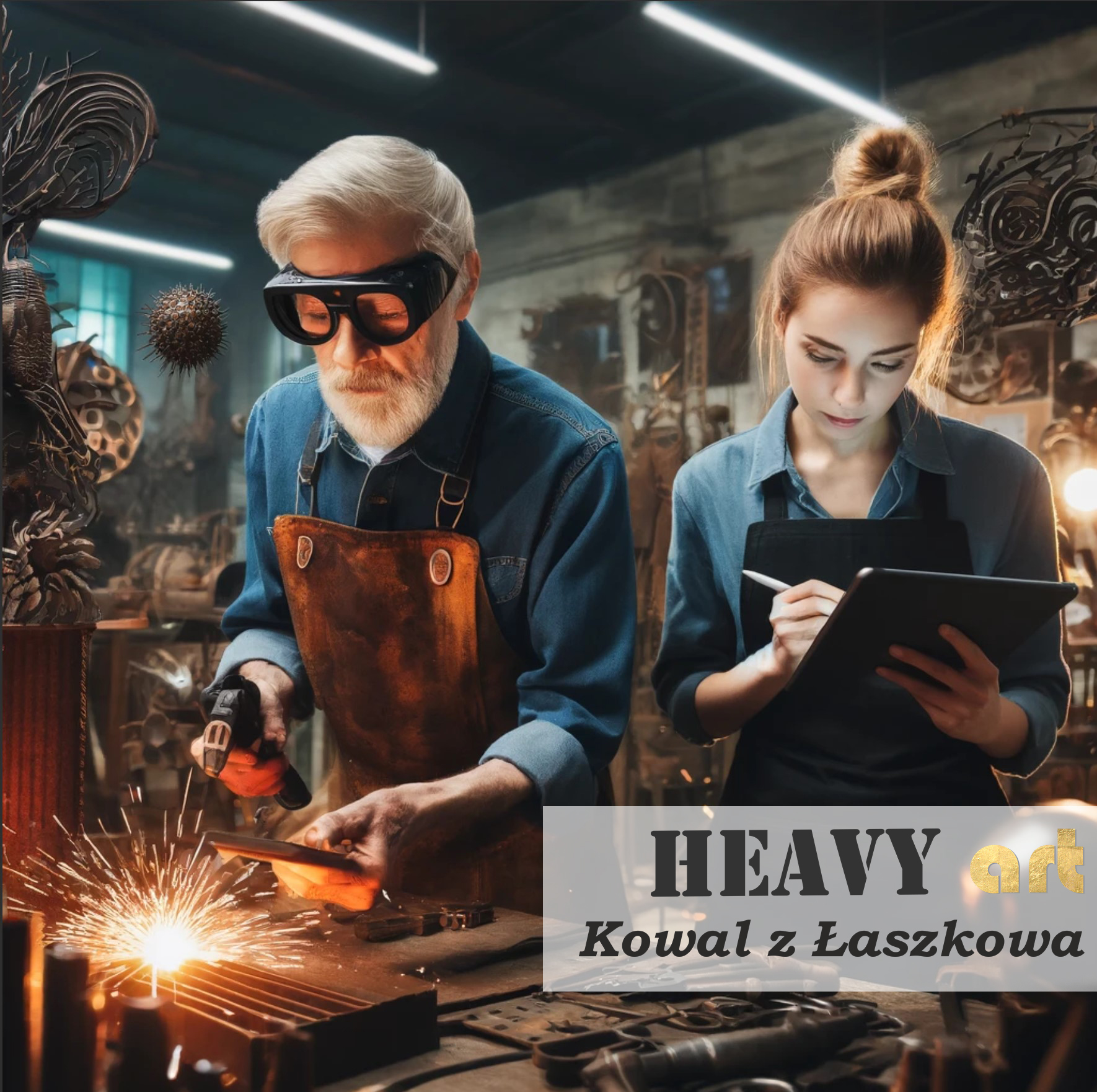 Read more about the article Heavy Art i Kowal: Sztuka i Rzemiosło w Metalu