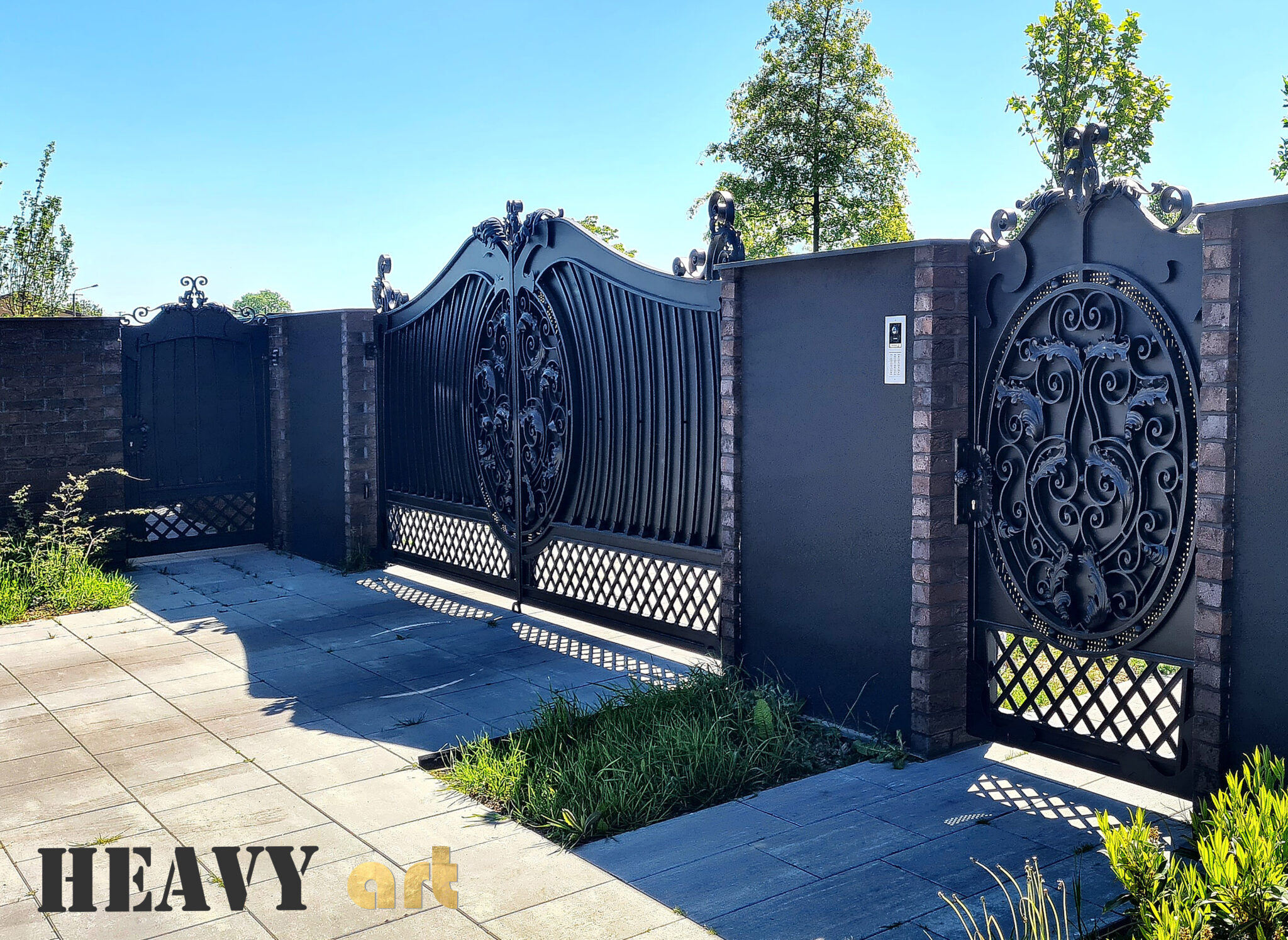 fence gate luxury royal premium