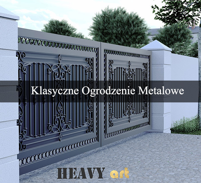 Read more about the article Klasyczne Ogrodzenie Metalowe