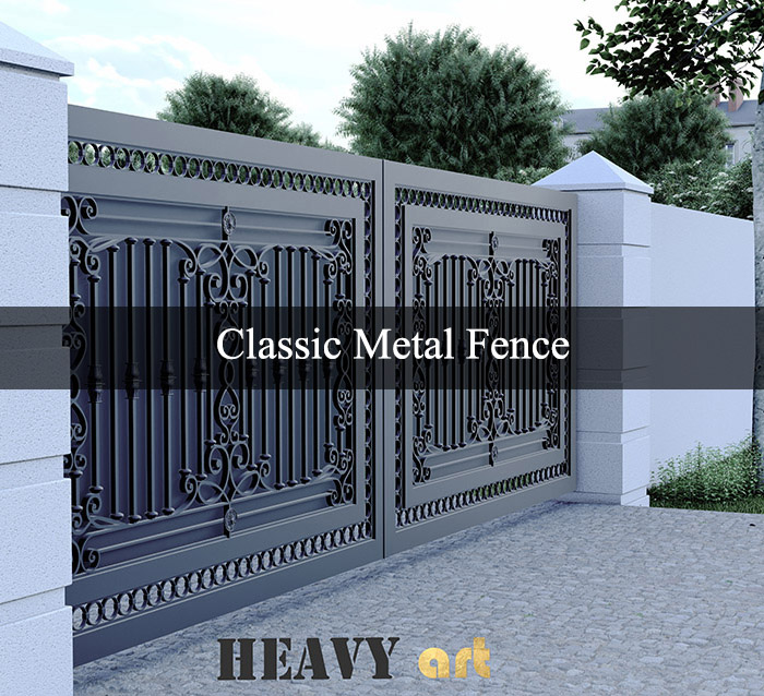 Read more about the article Classic Metal Fence